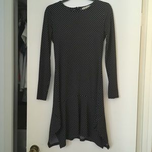 Michael Kors Navy polka dot Dress